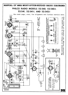 52-540-I Code 122 Transitone; Philco, Philadelphia (ID = 2894636) Radio