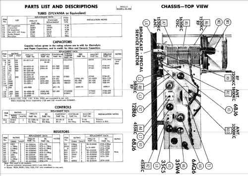 53-800 ; Philco, Philadelphia (ID = 524154) Radio