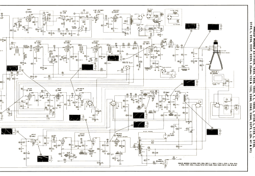 53-U2124 Code 123 RF.Chassis 81, Defl. Chassis H-1; Philco, Philadelphia (ID = 3229917) Television