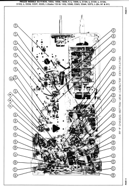 53-U2124 Code 123 RF.Chassis 81, Defl. Chassis H-1; Philco, Philadelphia (ID = 3229924) Television