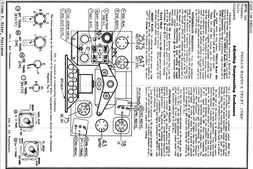 604C ; Philco, Philadelphia (ID = 535271) Radio