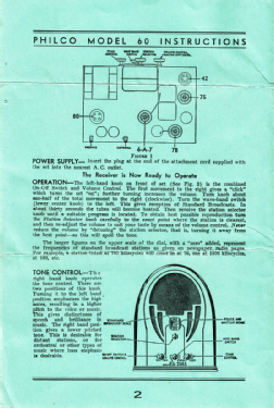 60B ; Philco, Philadelphia (ID = 3141218) Radio