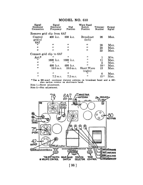 610T Big Bullet ; Philco, Philadelphia (ID = 2840745) Radio