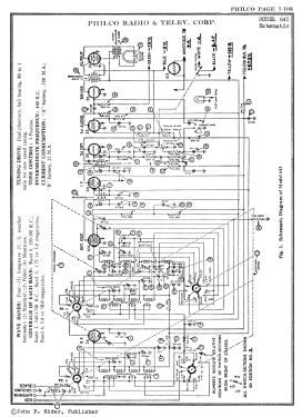 643B ; Philco, Philadelphia (ID = 2863463) Radio