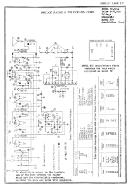 70-E; Philco, Philadelphia (ID = 2809512) Radio