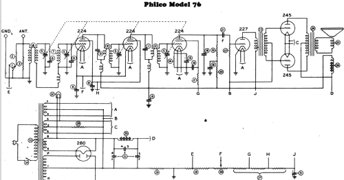 73 Table; Philco, Philadelphia (ID = 504570) Radio