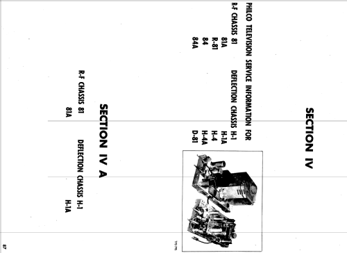 A-T2230L Ch= 81, H-1; Philco, Philadelphia (ID = 1694129) Television