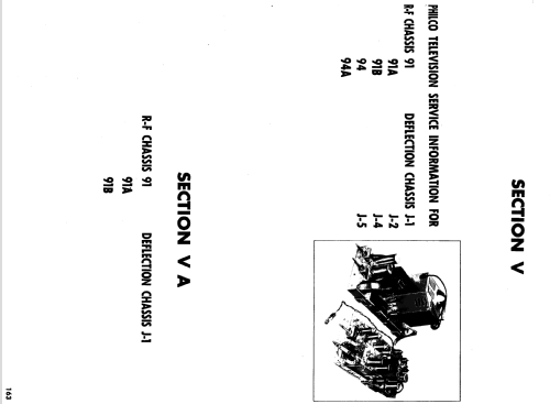 A-UT2234 Ch= 91A, J-2; Philco, Philadelphia (ID = 1686775) Television