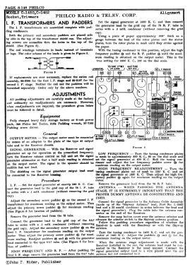 C-1452 Transitone Chrysler; Philco, Philadelphia (ID = 2868535) Car Radio