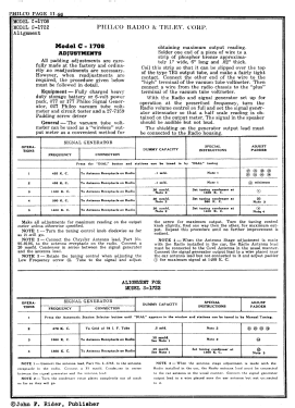 C-1708 Chrysler; Philco, Philadelphia (ID = 2875136) Car Radio