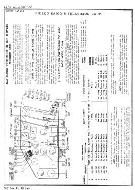 C-1908 Chrysler; Philco, Philadelphia (ID = 2887657) Car Radio