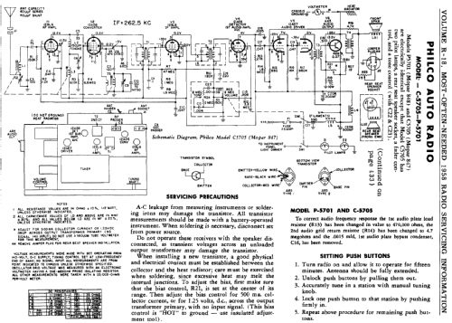 C-5705 Mopar 847; Philco, Philadelphia (ID = 1701921) Car Radio