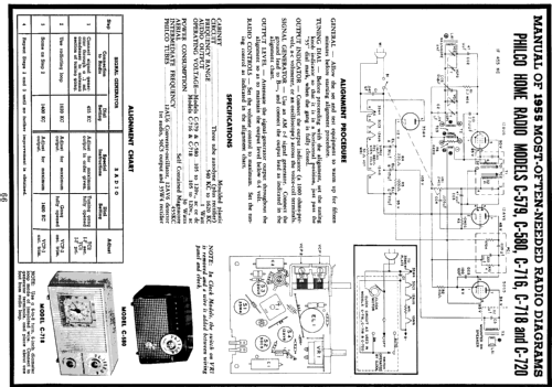 C-580 ; Philco, Philadelphia (ID = 120855) Radio