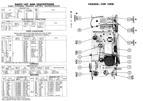 C-666 Code 121; Philco, Philadelphia (ID = 522906) Radio