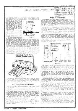 Chrysler ; Philco, Philadelphia (ID = 2909420) Radio