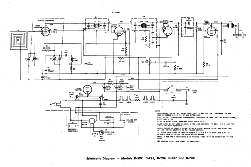 D-734 ; Philco, Philadelphia (ID = 183393) Radio