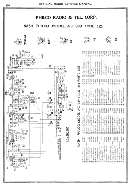 Dnash AC989; Philco, Philadelphia (ID = 2898653) Radio