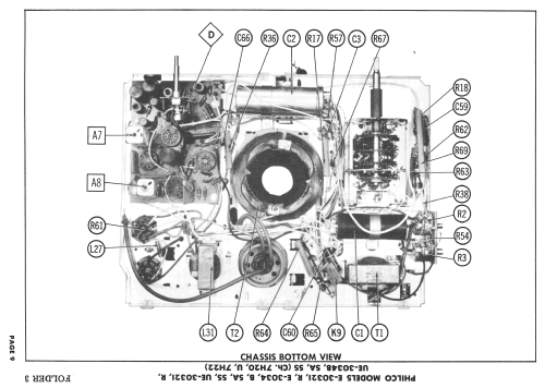 E3032I Ch= 7H22; Philco, Philadelphia (ID = 2459996) Television