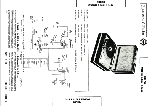 E-1351 ; Philco, Philadelphia (ID = 1748450) R-Player