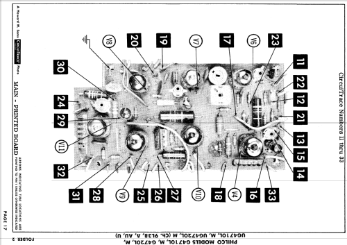 G4720L Ch= 9L38A; Philco, Philadelphia (ID = 887265) Televisión