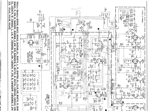 H3412L Ch= 10L43; Philco, Philadelphia (ID = 628005) Television