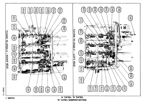 Predicta Siesta H3412L Ch= 10L43; Philco, Philadelphia (ID = 635592) Fernseh-E