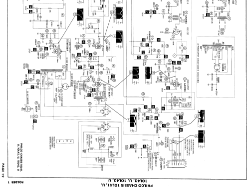 H3412L Ch= 10L43; Philco, Philadelphia (ID = 635596) Television