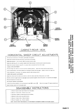K2291E Ch= 21K20 , 10H20Z; Philco, Philadelphia (ID = 3117383) TV Radio