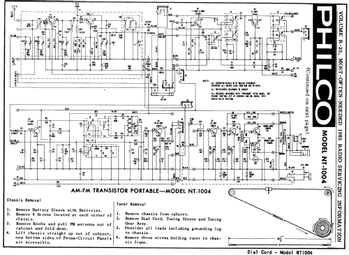 NT-1004 ; Philco, Philadelphia (ID = 191971) Radio