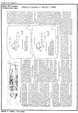 Packard PHD; Philco, Philadelphia (ID = 2860703) Radio