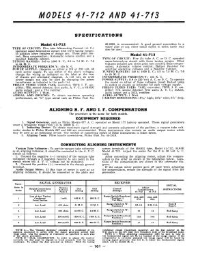 Philco Tropic 41-712 EZ CODE 121; Philco, Philadelphia (ID = 2920107) Radio