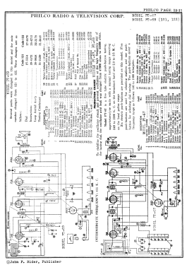 PT-69 Transitone; Philco, Philadelphia (ID = 2876030) Radio