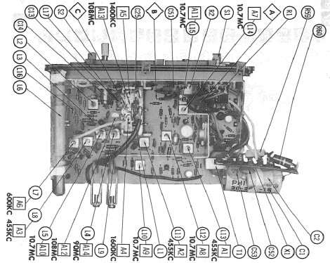 R741WH ; Philco, Philadelphia (ID = 2333098) Radio