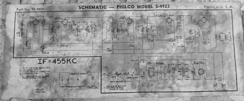 S-4923 ; Philco, Philadelphia (ID = 2726702) Autoradio