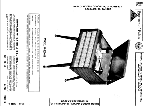 SA-1000 ; Philco, Philadelphia (ID = 591117) Ampl/Mixer