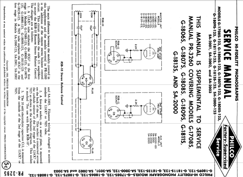 SA-2000 Code 121; Philco, Philadelphia (ID = 1168949) R-Player