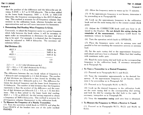 SCR-211-AE Frequency Meter Set ; Philco, Philadelphia (ID = 1297019) Ausrüstung