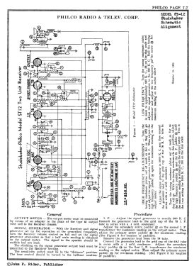 ST-12 Studebaker; Philco, Philadelphia (ID = 2861213) Car Radio