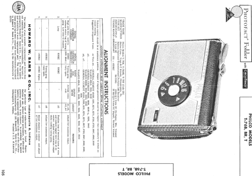 T-76B ; Philco, Philadelphia (ID = 544246) Radio