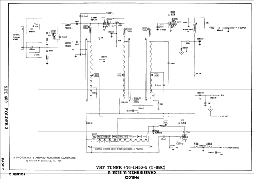 UF4221 Seventeener II Ch= 8L35U; Philco, Philadelphia (ID = 851986) Televisore