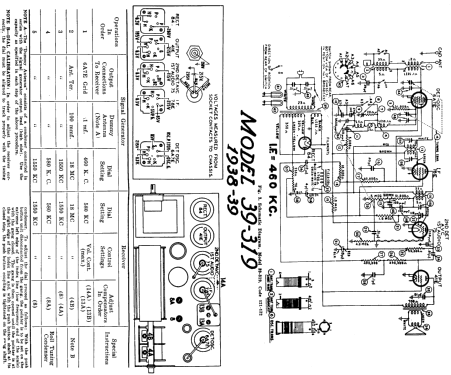 39-319-AF code 121-122; Philco Products Ltd. (ID = 581853) Radio