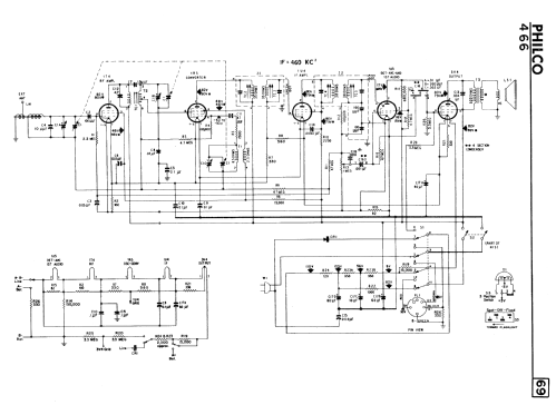 466 ; Philco Products Ltd. (ID = 2265328) Radio