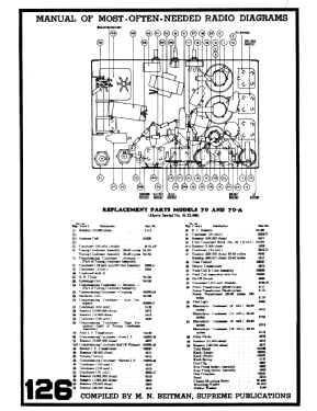 70 ; Philco Products Ltd. (ID = 2808230) Radio