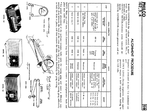 Transitone 164; Philco Products Ltd. (ID = 1731133) Radio