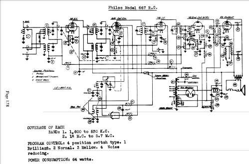 667RG; Philco Radio & (ID = 686871) Radio