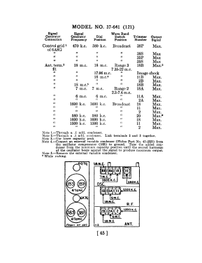 37-641 Ch= 37-641E Code 125; Philco Radio of (ID = 2834426) Radio