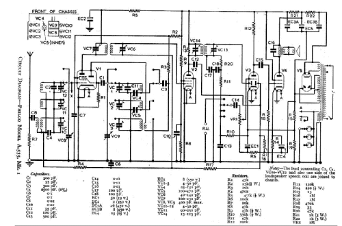 A535B MKll; Philco Radio & (ID = 261241) Radio