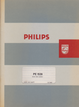 Regulated D.C. Power Supply PE1520 /00; Philips; Eindhoven (ID = 2929529) Aliment.