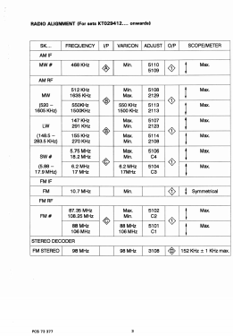Stereo Radio Recorder AW7324 /00 /05; Philips 飞利浦; (ID = 3071435) Radio