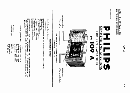 109A-14; Philips akc. spol., (ID = 36651) Radio